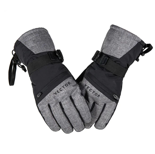 Thick Winter Touchscreen Waterproof Ski Gloves for Men