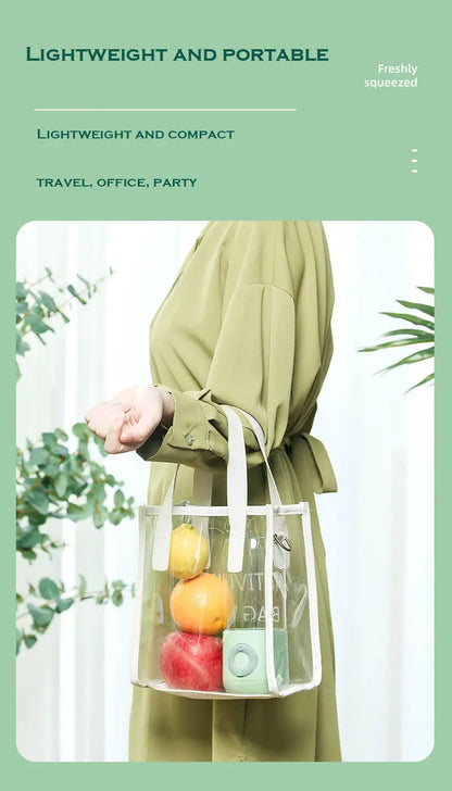 500ml Mini Juicer Blender - Portable USB Smoothie Maker