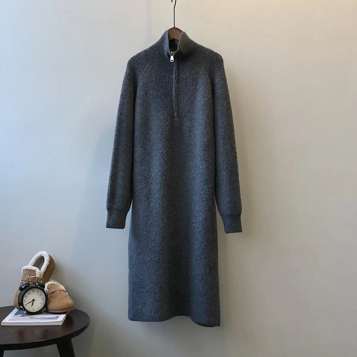 Acrylic Woolen Skirt for Women - Dress Base Ride