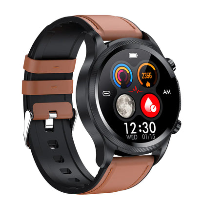 E400 Non-invasive Smart Watch: Glucose, ECG, PPG, Temp