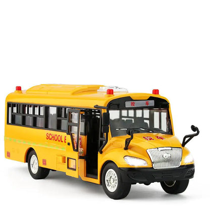 Children's School Bus Toy Model - Large Inertia Vehicle