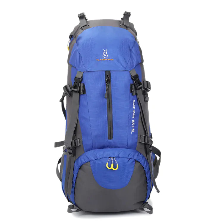 Waterproof Nylon Backpack for Hiking and Camping