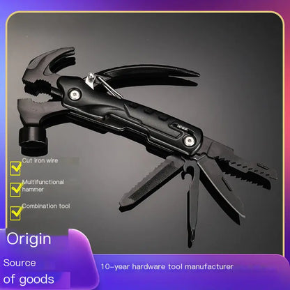 High Carbon Steel Camping Hammer Multi-Function Tool