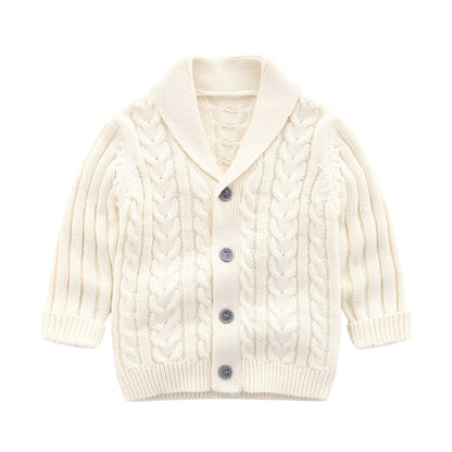 Knitted Baby Cardigan Sweater Coat