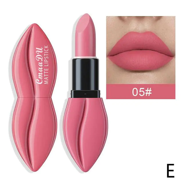 10-Color Long-Lasting Matte Lipstick Set for Makeup