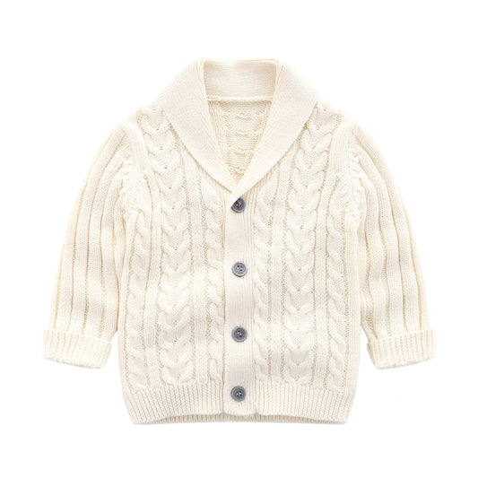 Knitted Baby Cardigan Sweater Coat