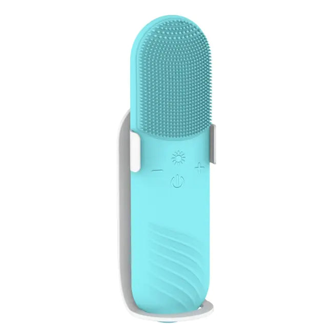Red and Blue Light Electric Facial Cleanser Brush