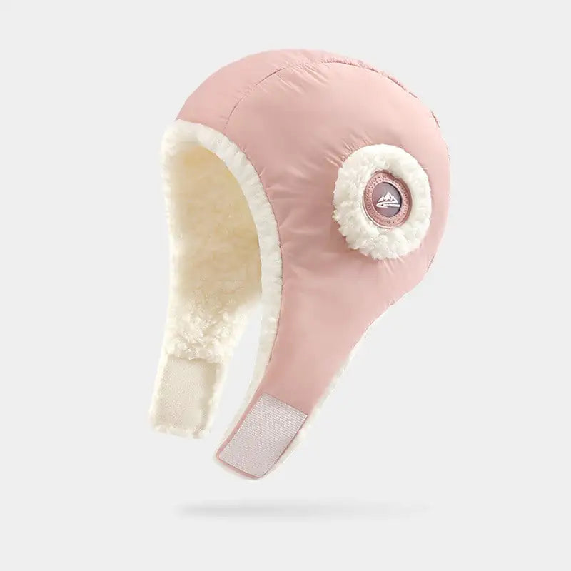 Thick Fleece Ski Hat with Ear Protection for Couples