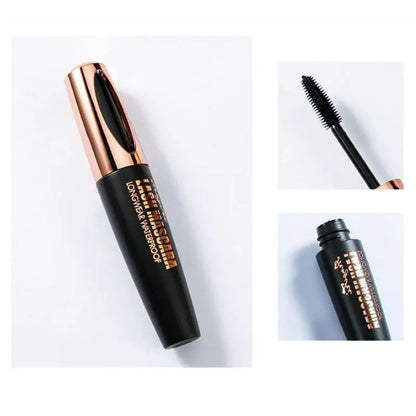 4D Silk Fiber Waterproof Mascara for Length and Curl