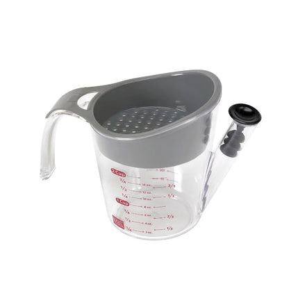 OXO Fat Separator for Kitchen Soup and Grease Straining