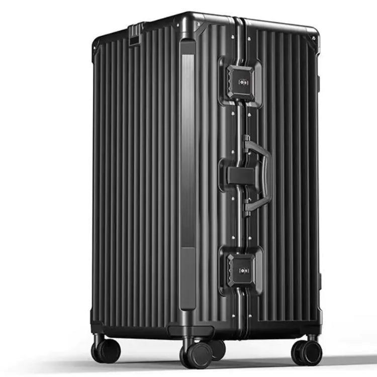 Aluminum Frame Luggage Suitcase, Large Capacity, Stylish