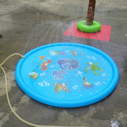 Outdoor Dolphin Dinosaur Shark Sprinkler Play Mat
