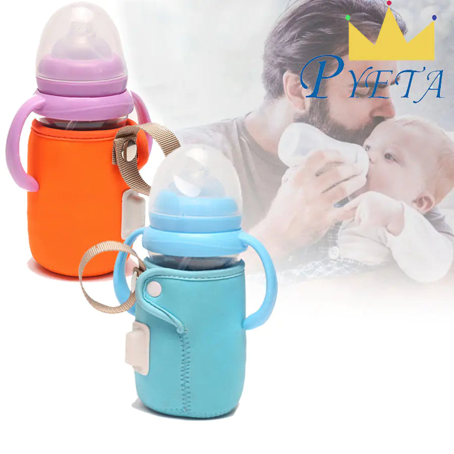 USB Baby Bottle Warmer with Anti-Scald Insulation Bag
