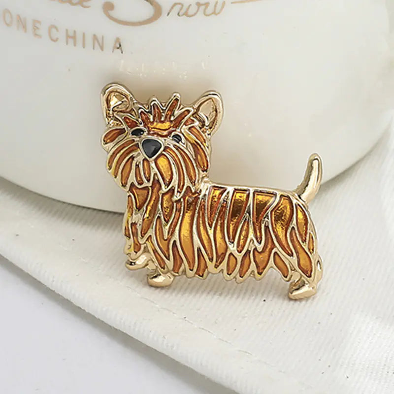 High-End Fashion Lion Brooch - Animal Apparel Accessory