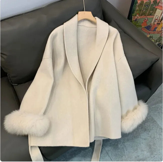 Double-Sided Wool Overcoat