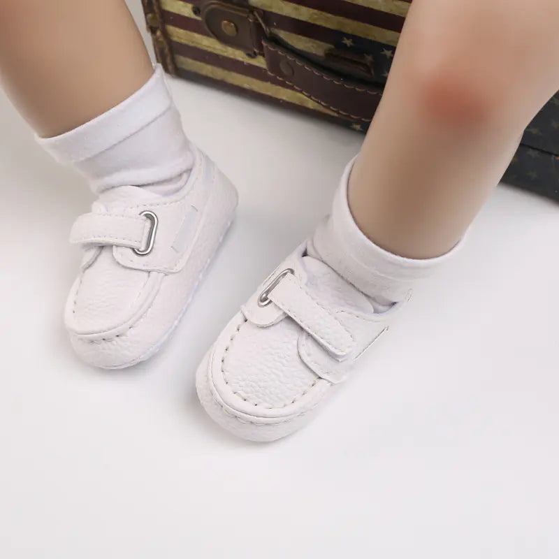 Soft Bottom Leather Slip-Resistant Toddler Shoes