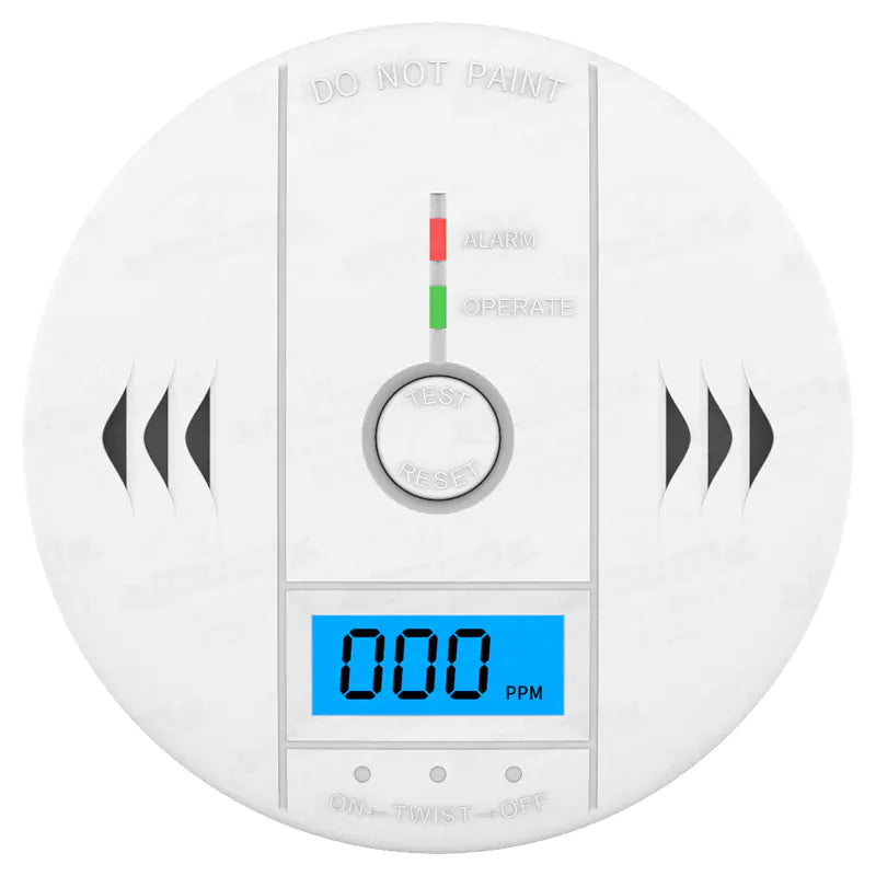 Home Carbon Monoxide Alarm and Toxic Gas Detector