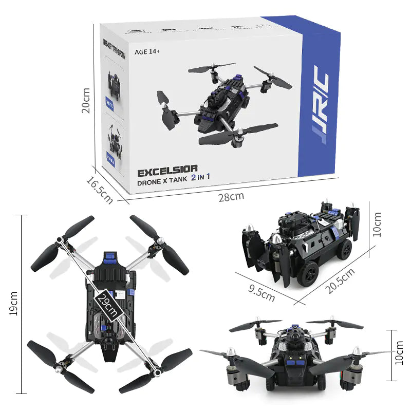 Quadcopter Drone with Real-Time Transmission