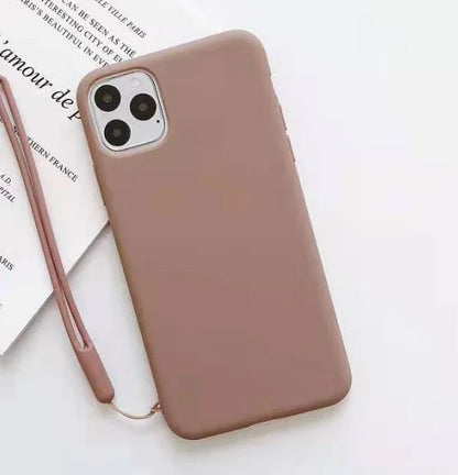 Silicone Phone Case - Solid Color Phone Cover