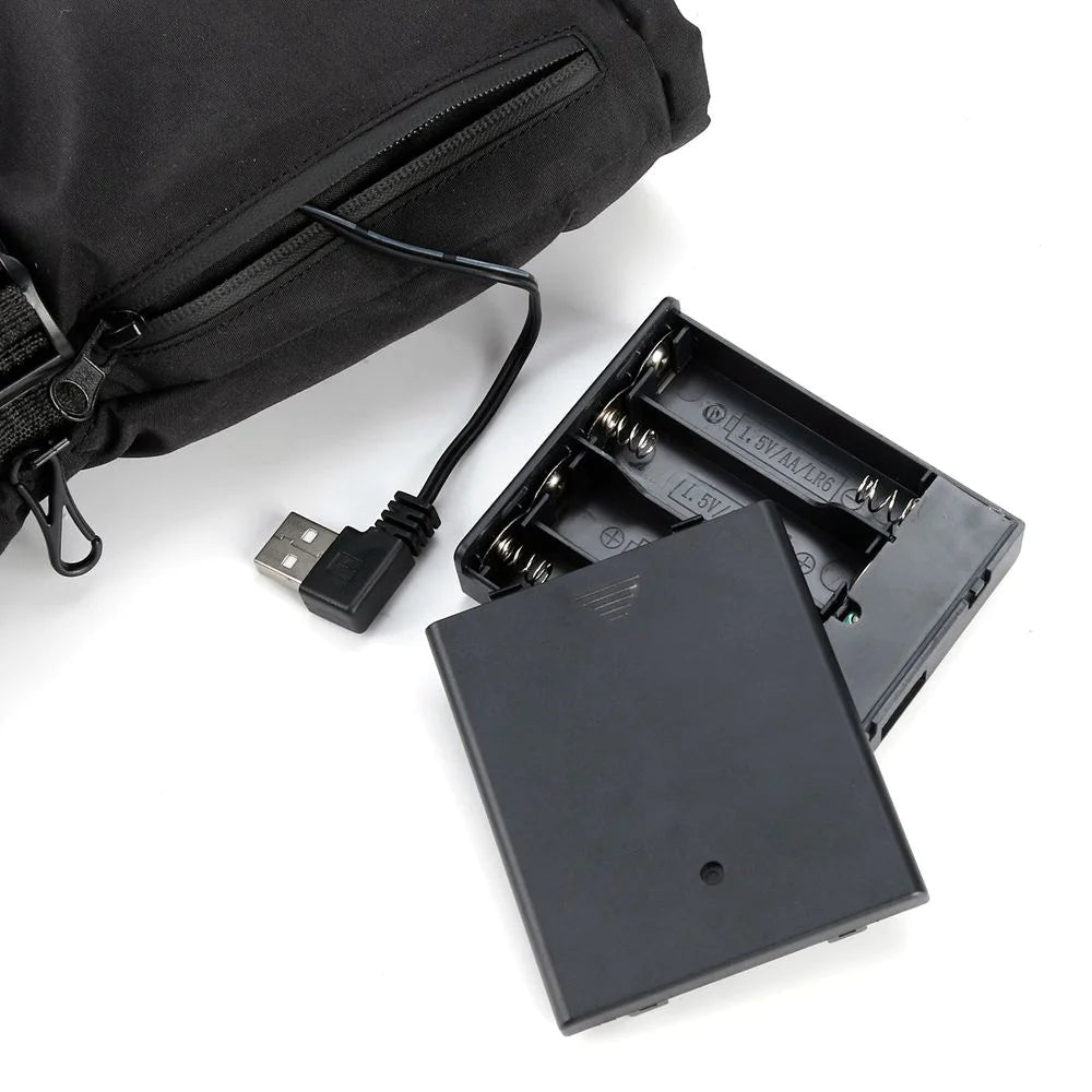 Outdoor AA Battery Heated Thick Ski Gloves