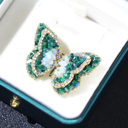 Zhuang Zhou Dream Butterfly Handmade Brooch (Two Colors)