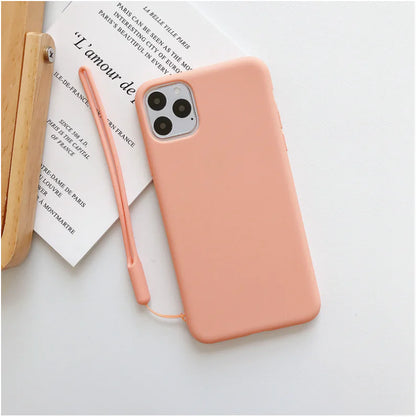 Silicone Phone Case - Solid Color Phone Cover