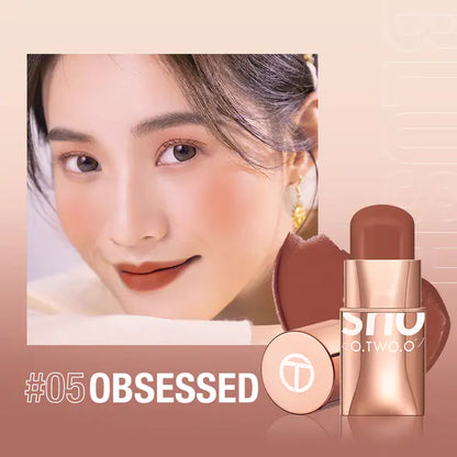 Natural Color Nude Makeup Blusher Stick for Enhancement