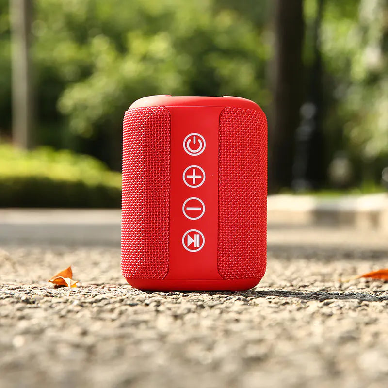 Portable Bluetooth Speaker, Outdoor Waterproof Mini Bass