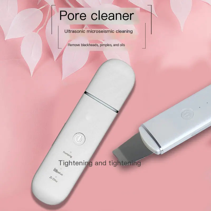 Ultrasonic Skin Scraper and Ion Cleansing Device