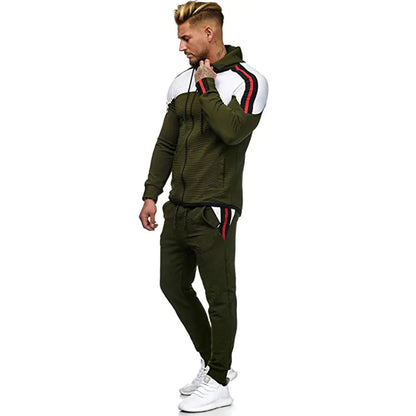 Casual Sports Sweater and Pants Set for Youth Men