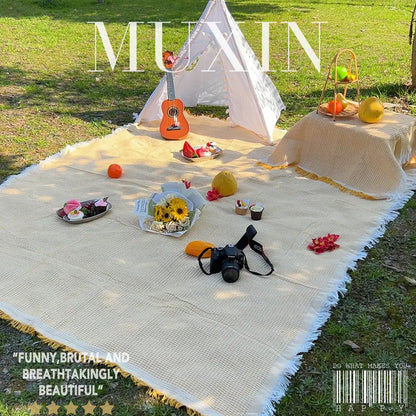 Outdoor Picnic Blanket for Parks and Camping Trips