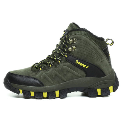 Men's Waterproof Hiking Shoes with Warm Lining