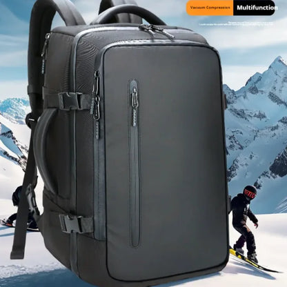 Compressible Vacuum Travel Backpack