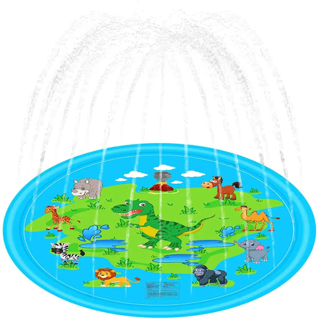Outdoor Dolphin Dinosaur Shark Sprinkler Play Mat