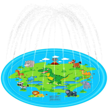 Outdoor Dolphin Dinosaur Shark Sprinkler Play Mat