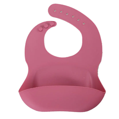 Silicone Bib for Babies - Waterproof and Easy Clean