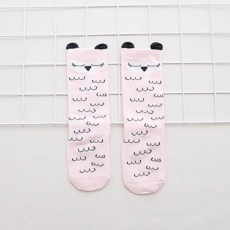 Anti-Slip Cartoon Baby Socks for 0-3 Years (Wholesale)