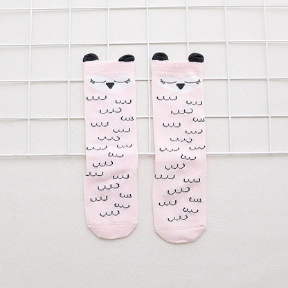 Anti-Slip Cartoon Baby Socks for 0-3 Years (Wholesale)