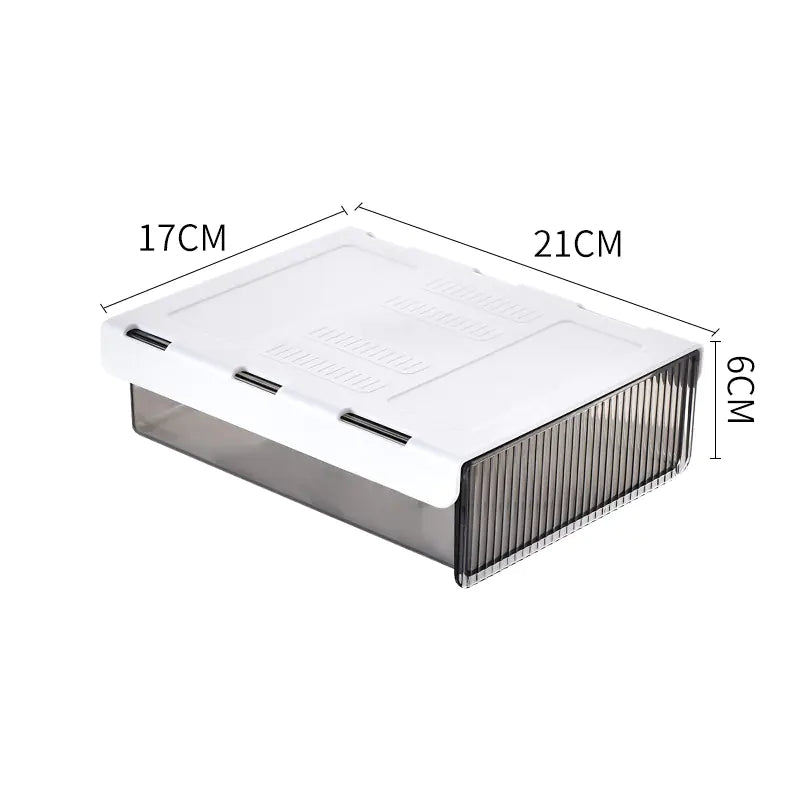 Under-Desk Drawer Organizer for Office Supplies