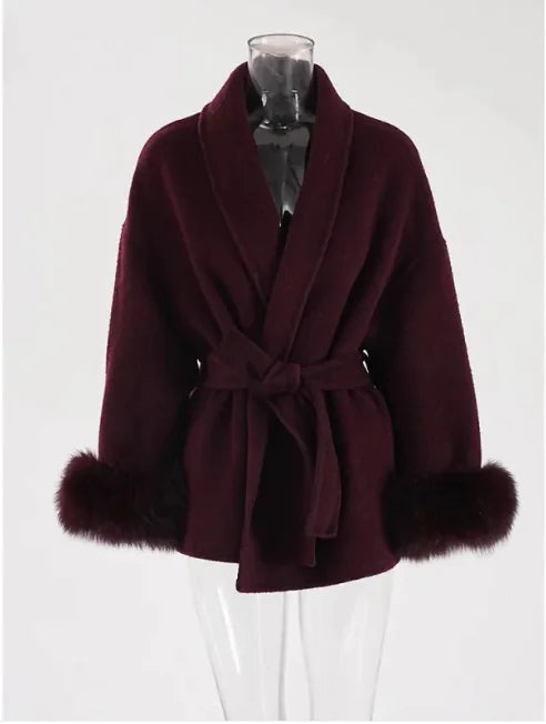Double-Sided Wool Overcoat