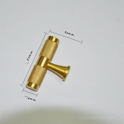 Modern Minimalist Brass Cabinet Door Handle by Coppersmith