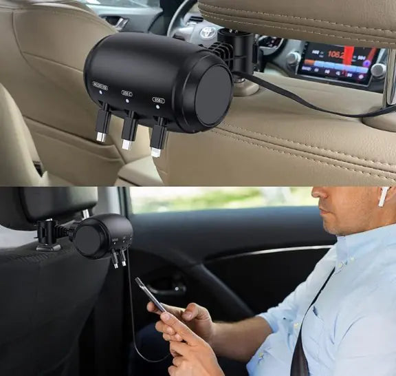 TriPort Car Charger Box
