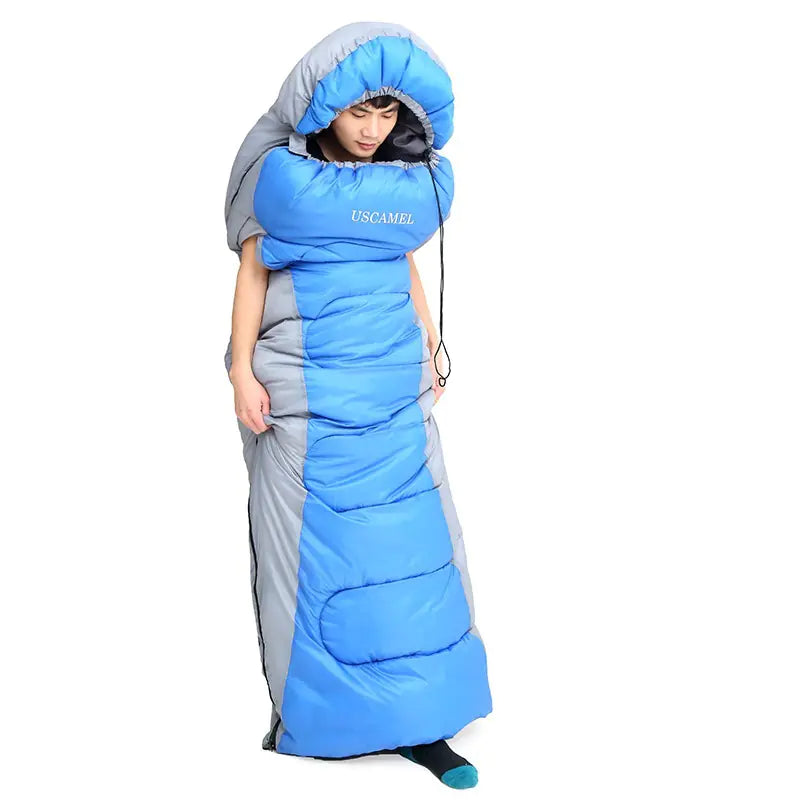 New Stretchable Sleeping Bag for All Seasons Camping