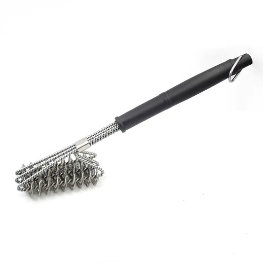 18-Inch Triple-Head BBQ Grill Cleaning Brush