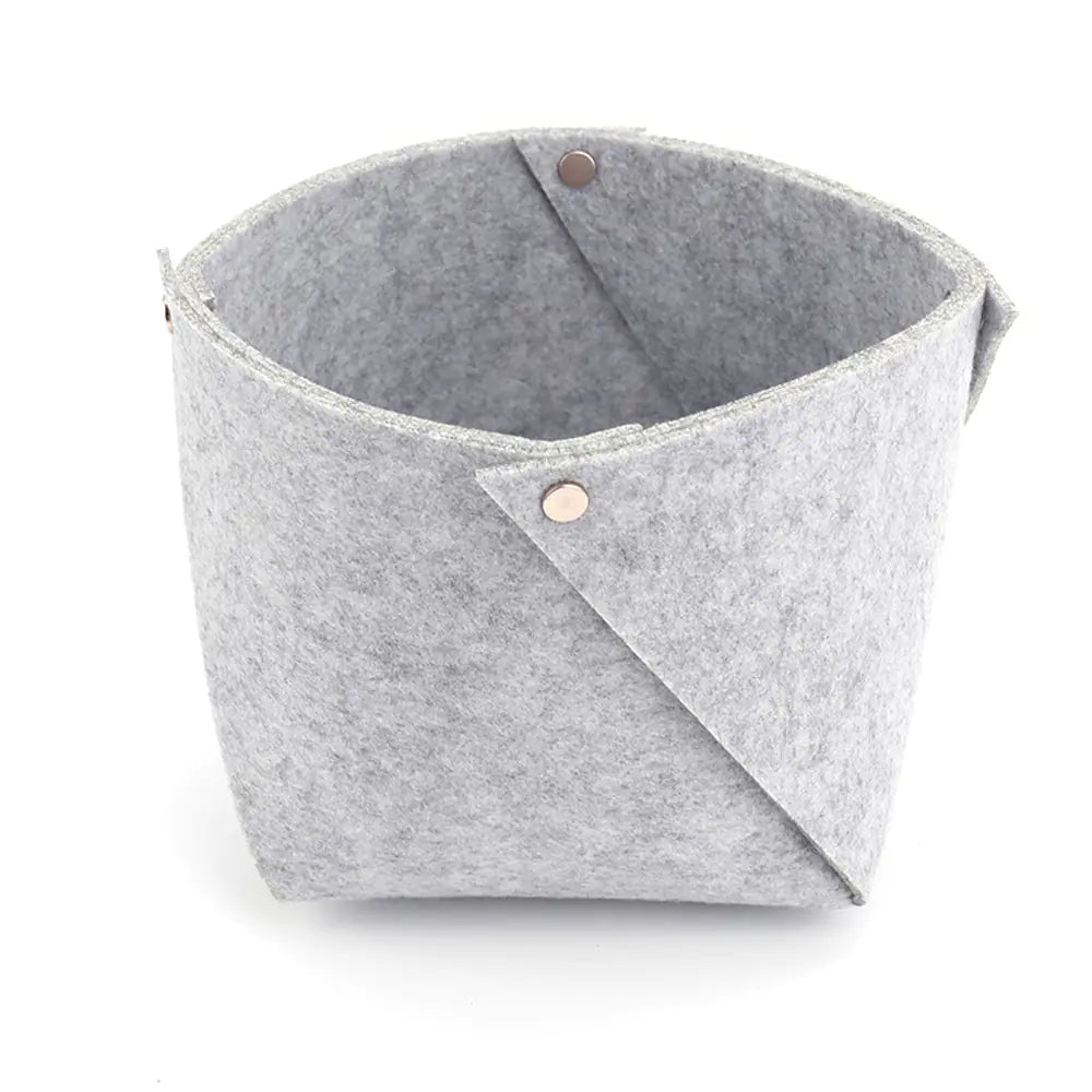 Felt Storage Basket for Desk and Nightstand