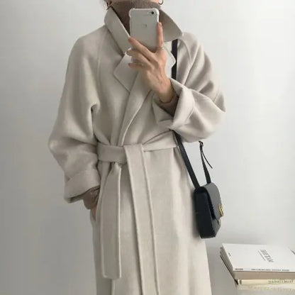 Vintage Handmade Wool Blend Overcoat